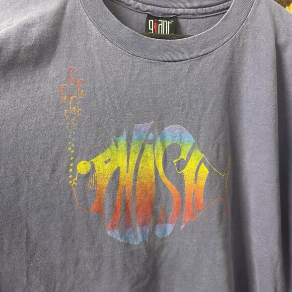 Vintage 1994 90s Phish Fall Tour Purple Jim Pollock Trey Anastasio T Shirt XL - Picture 2 of 8
